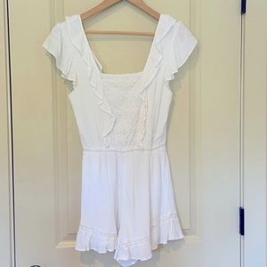 American Eagle White Romper